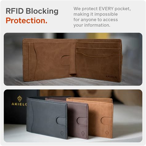 akielo wallet rfid blocking card wallet|akielo atom wallets.